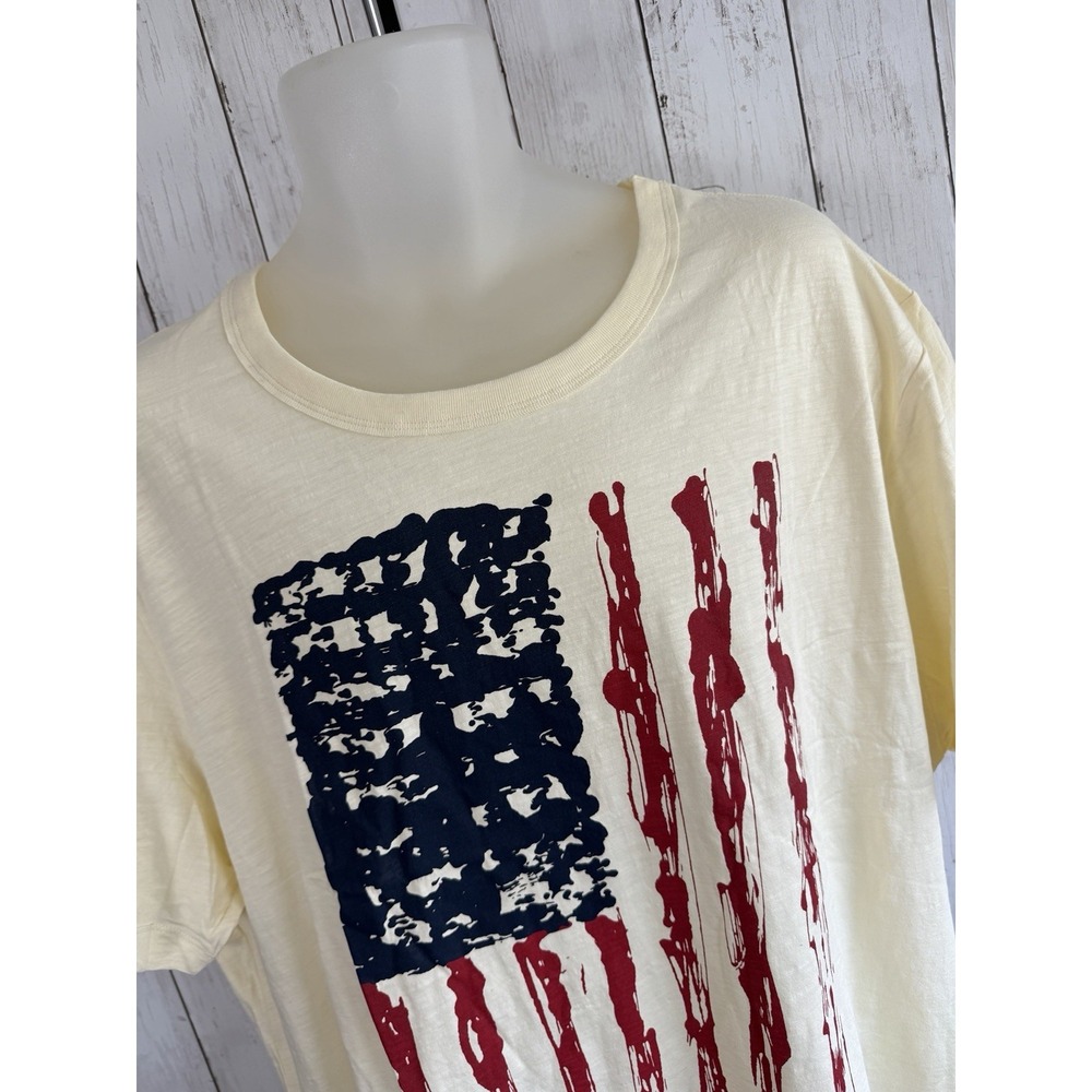 Men's Commander In Chief Prohibition 1921 T-shirt American Flag Size 2XL